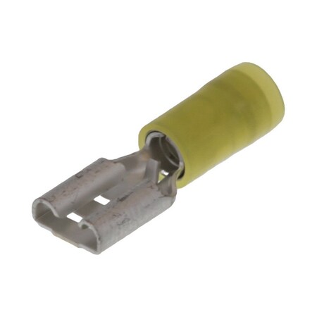 Molex Wire Terminal, 12 AWG, 300 V, Nylon Insulated, Yellow 190190052